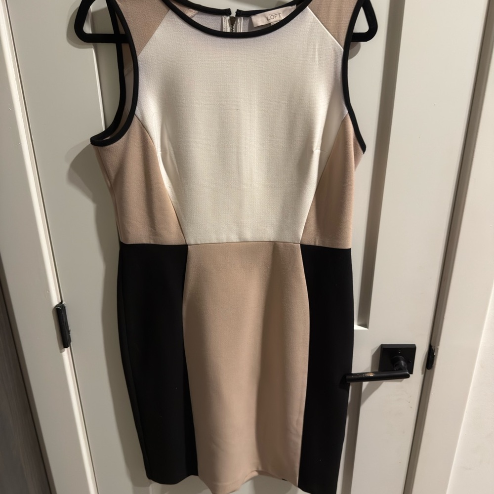 Ann Taylor Colorblock Dress